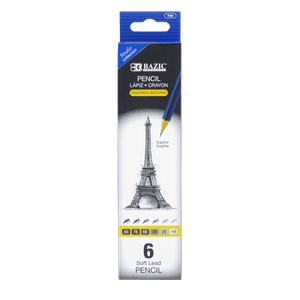 Lapiz de Colores 6PC BAZIC