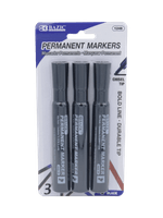 Marcador-Permanante-color-Negro-3PC-BAZIC-0764608012482