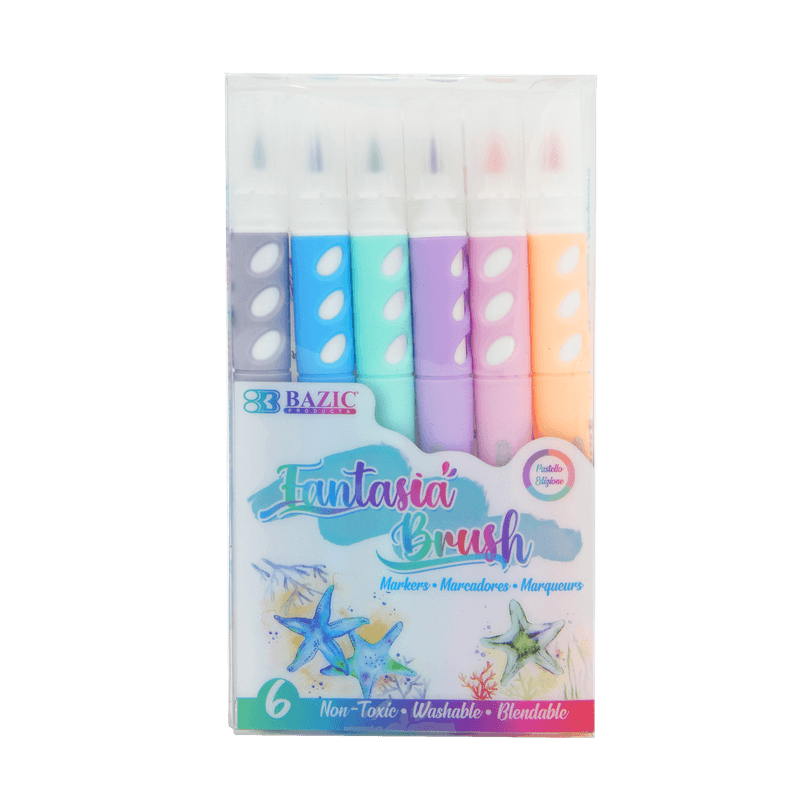 Resaltador-de-color-pastel-6PC-BAZIC-0764608012673