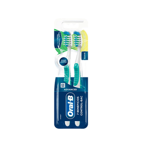 Oral B Cepillo De Dientes 7 Beneficios Control Bac 2 Pack