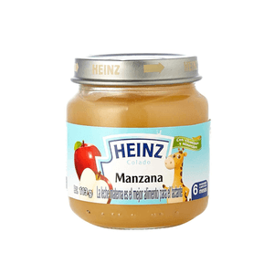 Papilla para Bebé Heinz Manzana Frasco de Vidrio de 113g