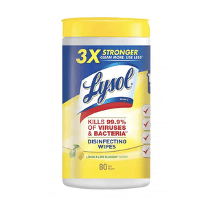 Lysol Wipes Citrus 80W