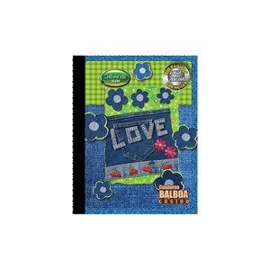 Cuaderno Cosido Grande Jeans 200p