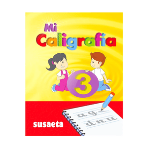 Libro de Texto Susaeta Mi Caligrafia 3