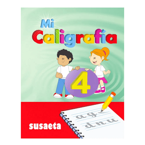 Libro de Texto Susaeta Mi Caligrafia 4