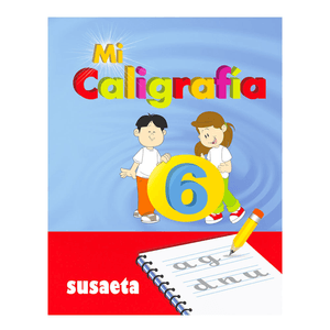 Libro de Texto Susaeta Mi Caligrafia 6