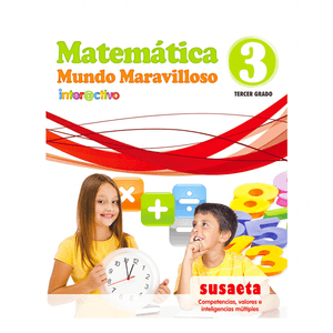 Libro de Texto Susaeta Matematica Mundo Maravilloso 3