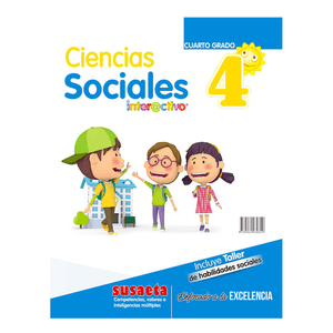 Libro de Texto Susaeta Ciencias Sociales 4 Futuro