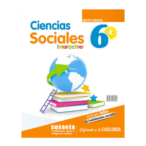 Libro de Texto Susaeta Ciencias Sociales 6 Futuro