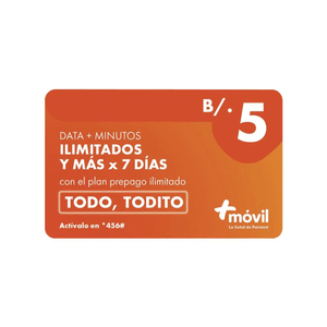 Tarjeta Mas Movil 5.00