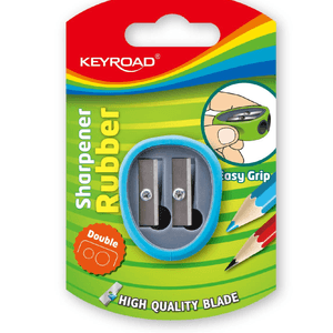 Sacapunta de metal Rubber 2 hoyos