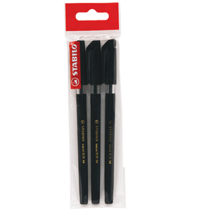 Boligrafo Stabilo Excel 828 3 Pack Color Negro