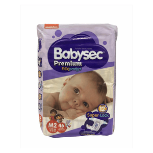 Pañal Babysec Premium M 46 Un