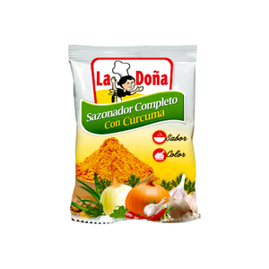 Sazonador Completo con Cúrcuma La Doña 150G Display