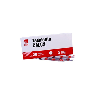 Tadafilo Calox 5 Mg  Por Unidad