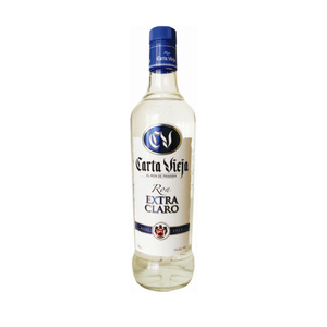 Ron Carta Vieja 375 Ml Extra Claro Botella