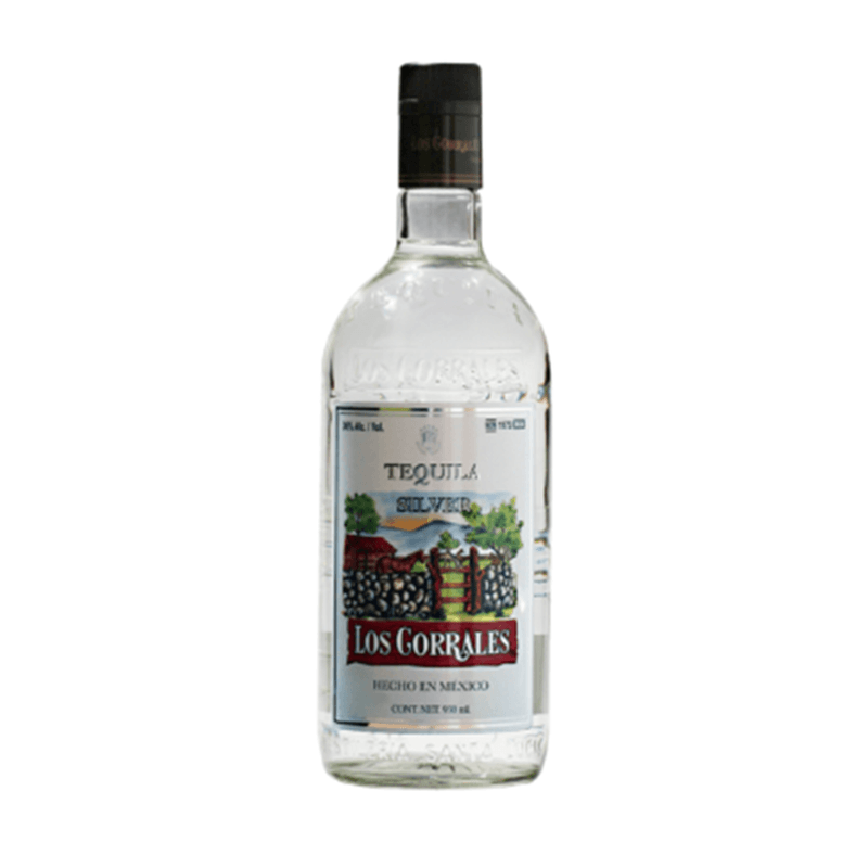 Tequila-Los-Corrales-930-Ml-Silver