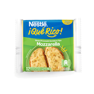 Queso Mozzarella Nestlé 12 Rebanadas 180G