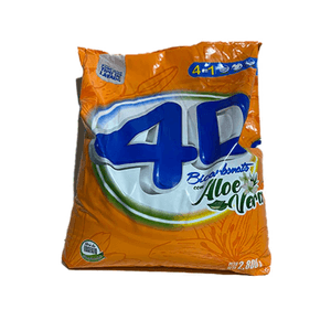 Detergente 4D Con Bicarbonato y Aloe Vera 2800 Gr