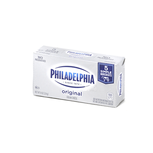 Mantequilla Philadelphia Brick Cream Cheese Plain Or