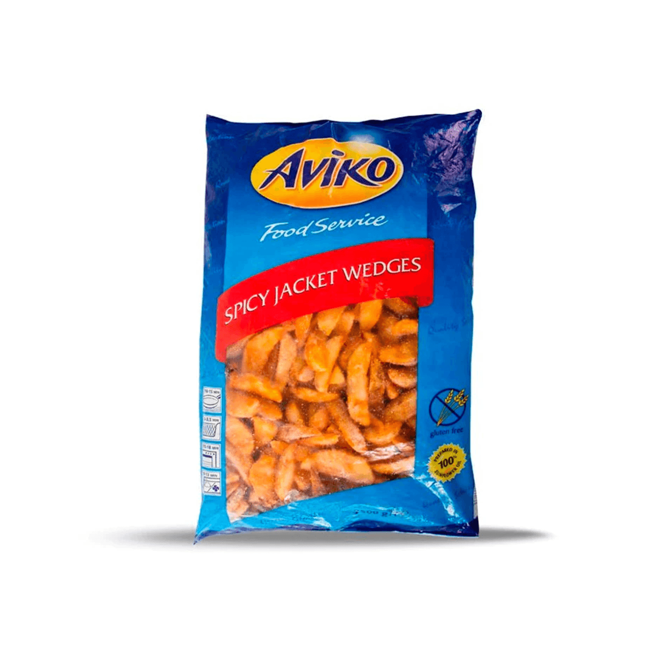 Papas Aviko Spicy Jacket Wedge 500 Gr