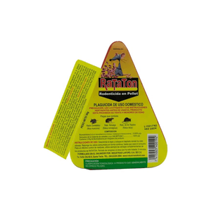 Insecticida Rataton En Pellet Para Uso Domestico 50 G