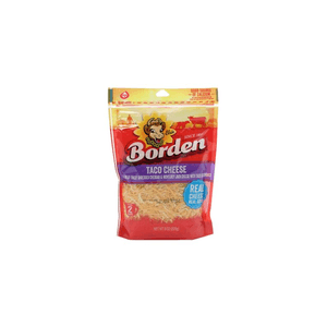 Queso Borden Taco Cheese Rayado 8 Oz