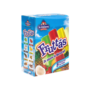 Paletas La Italiana Fruta Surt 8 Un 640 Gr
