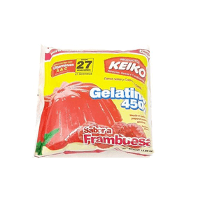 Gelatina De Frambuesa Keiko 450 G