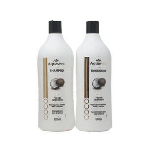 Duo Aquavera Shampoo + Acondicionador De Coco