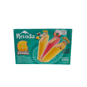 Paletas Rellenas Nevada 6 Un