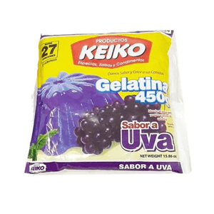 Gelatina Sabor a Uva Keiko 450 G