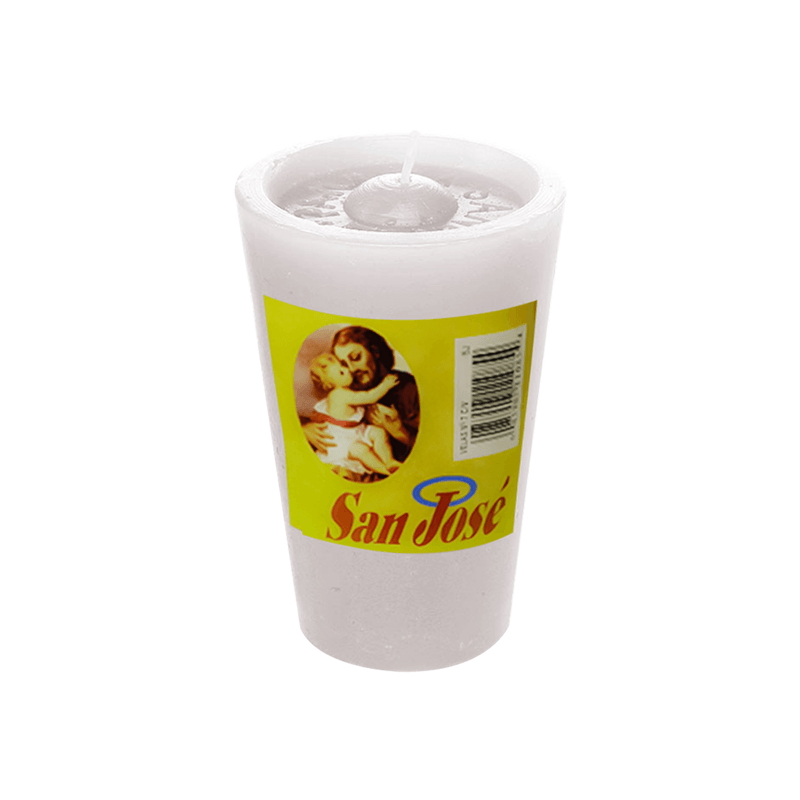 Velas-San-Jose-30-Hrs-Blancas-Sin-Vaso