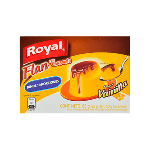 Flan Vainilla Caramelo Royal 85 G