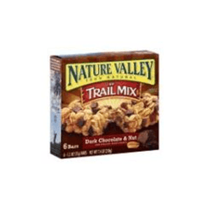 Granola Bar Chewy Trail Mix Dark Chocolate & Nut 6 Un
