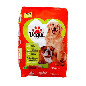 Comida Para Perros Dogui Carnes Y Vegetales 2 Kg