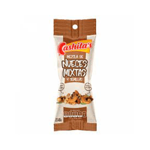 Mezcla D Nueces Mixta Y Semilla Tubo 40G