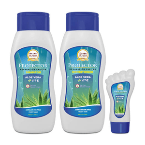 Set De Shampoo Y Acondicionador Aloe Vera 730 Ml