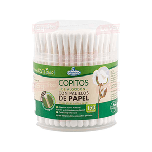 Palillos Copitos Higietex Tarro Palillo De Papel