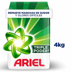 Detergente Polvo Ariel 4 kg