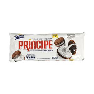 Galleta Príncipe Marinela Choco Blanco 210 G