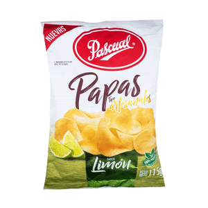 Papas Artesanal Limon Pascual 115 G