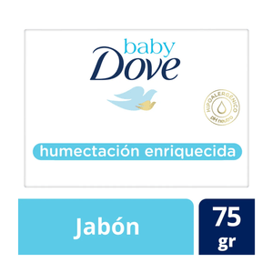 Jabón En Barra Baby Dove Humectación Enriquecida 75 G