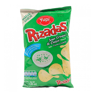 Papas Rizadas Sour Cream & Onion Yupi 115 G