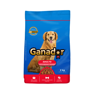 Alimento Para Perros Ganador Cachorro 2 Kg Raz Mediana Y Grande