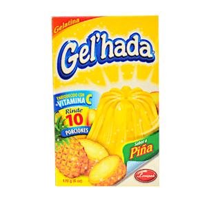 Gelatina Sabor A Piña Gel´hada 170 G