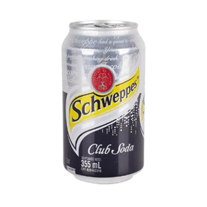 Club Soda Lata Schweppes 12 Oz