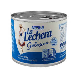 Leche Condensada Azucarada La Lechera 100 gr Lata