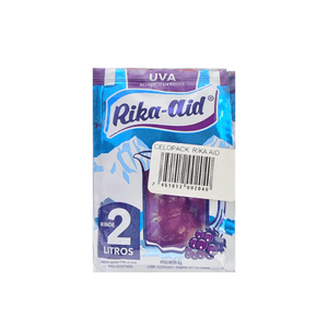 Bebida Rika Aid En polvo sabor A Uva 10G  Rika Aid