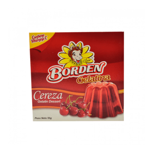 Gelatina de Caja Sabor A Cereza 55G Borden